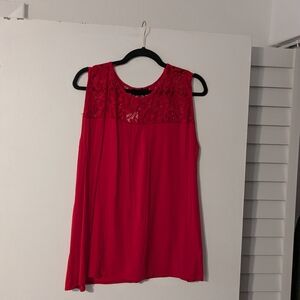 Star Vixen Red Blouse with Sleeves
